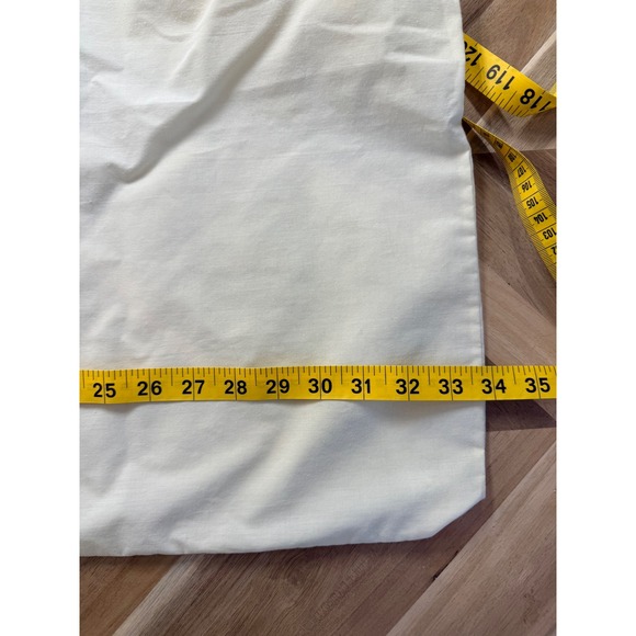 VTG Sears Perma Percale Full Flat Sheet+Pillow Case Embroidered Floral Cottage - Picture 3 of 8